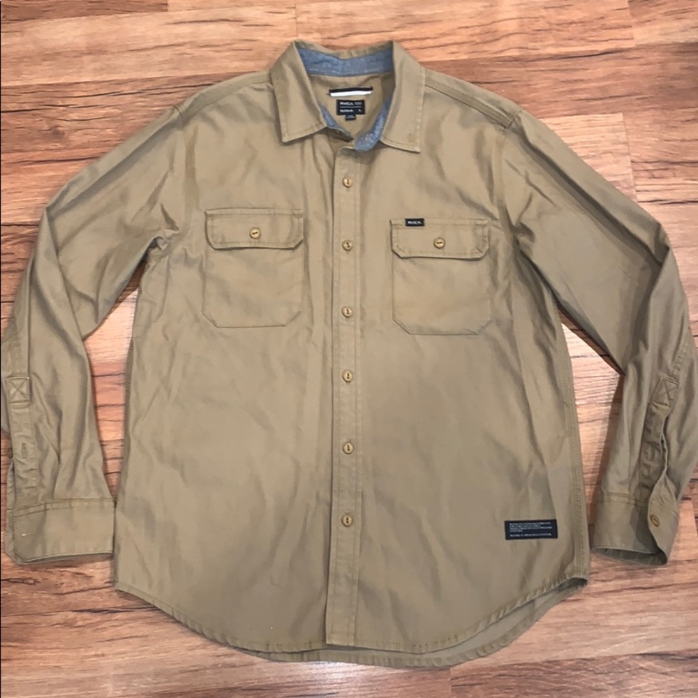 Rvca Nature X Industry Button Down S